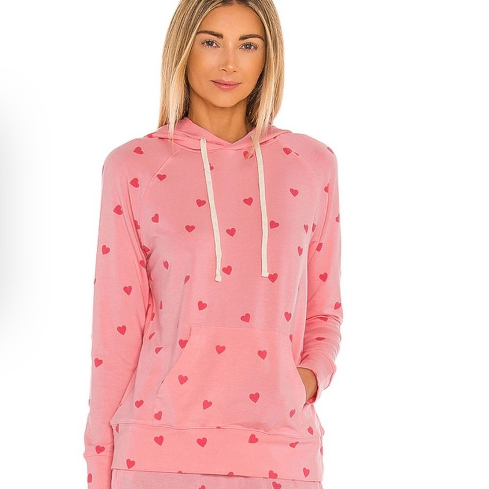 Stripe & Stare Pajama Set Hearts